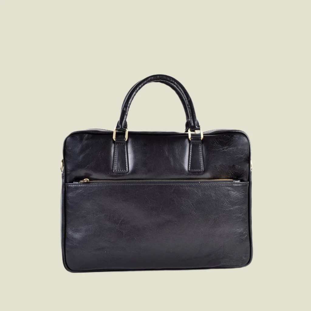 Roos Cadeaus - zakelijke laptop tas Napels - Zwart