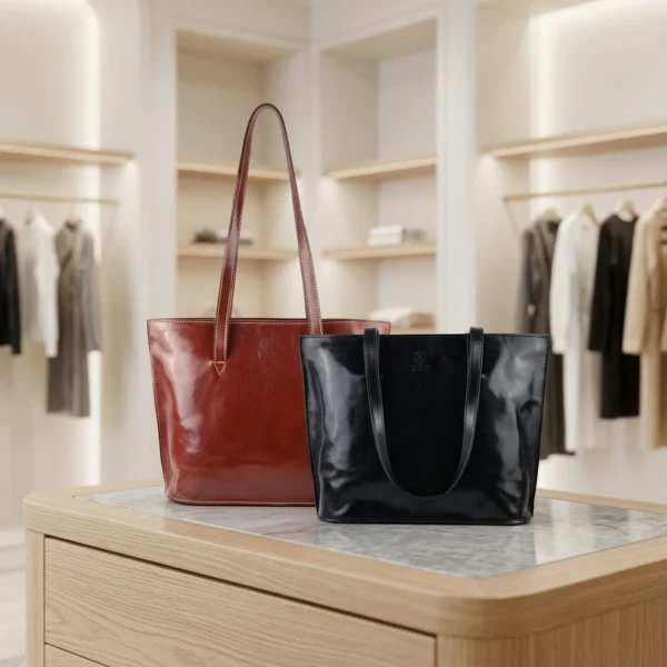 Klassieke en tijdloze Vera Pelle Shopper Forano
