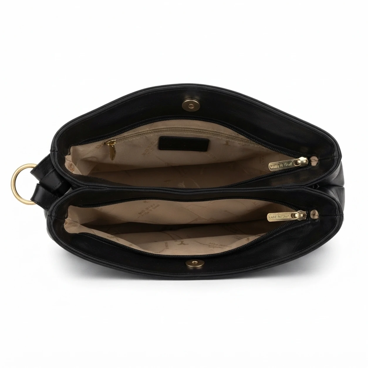 Klassieke Vera Pelle Schoudertas Pre-Owned zwart